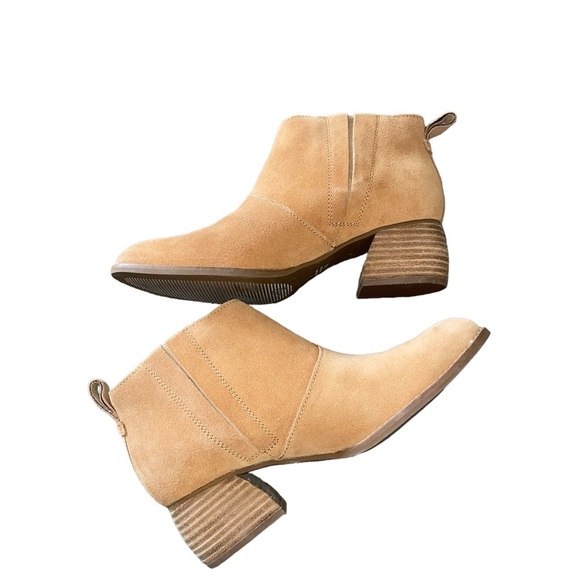 Tom’s Leilani Carmel suede boots EUC - Picture 4 of 10